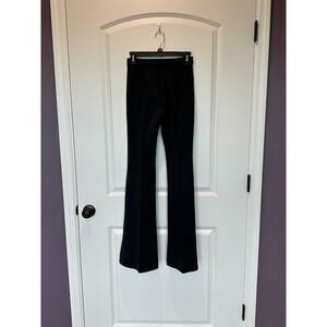Cynthia Rowley Black Scuba Flared Pants Size 2